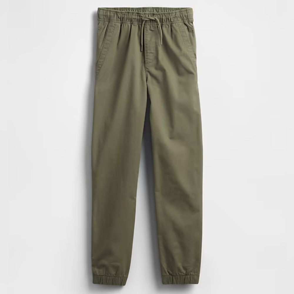 GAP Kids Relaxed Everyday Joggers - Olive